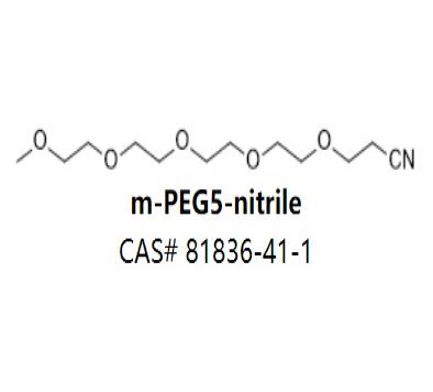 m-PEG5-nitrile