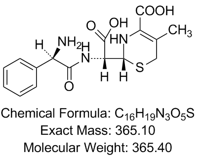 头孢氨苄开环杂质