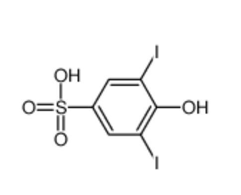 4-hydroxy-3,5-diiodobenzenesulphonic acid