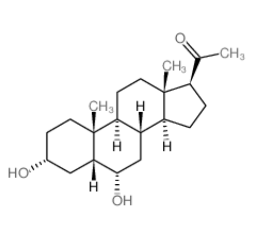 Pregnan-20-one,3,6-dihydroxy-, (3a,5b,6a)-