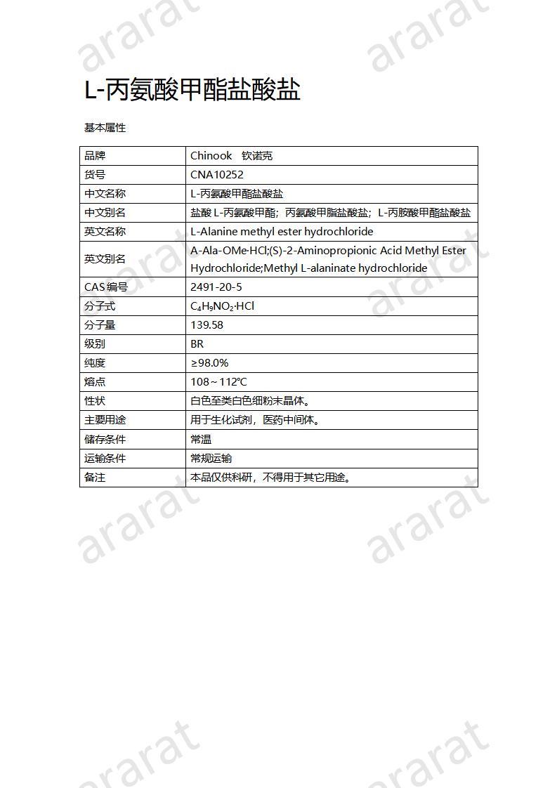 CNA10252 L-丙氨酸甲酯盐酸盐_01.jpg