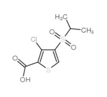 3-氯-4-(异丙基磺酰基)噻吩-2-羧酸