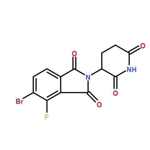 5-bromo-2-(2,6-dioxopiperidin-3-yl)-4-fluoroisoindoline-1,3-dione