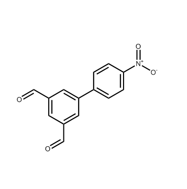 4'-nitro-[1,1'-biphenyl]-3,5-dicarbaldehyde