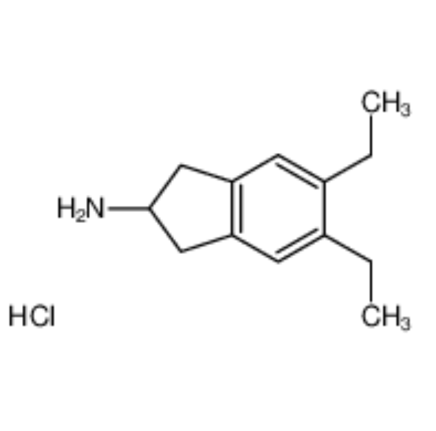 5,6-二乙基-2,3-二氢-1H-茚-2-胺盐酸盐