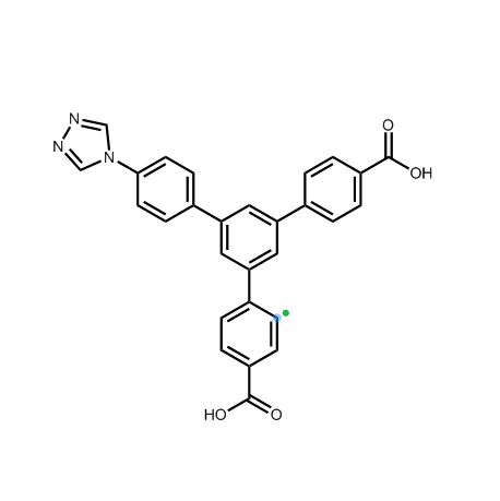 5'-(4-(4H-1,2,4-triazol-4-yl)phenyl)-[1,1':3',1''-terphenyl] -4,4''-dicarboxylic acid