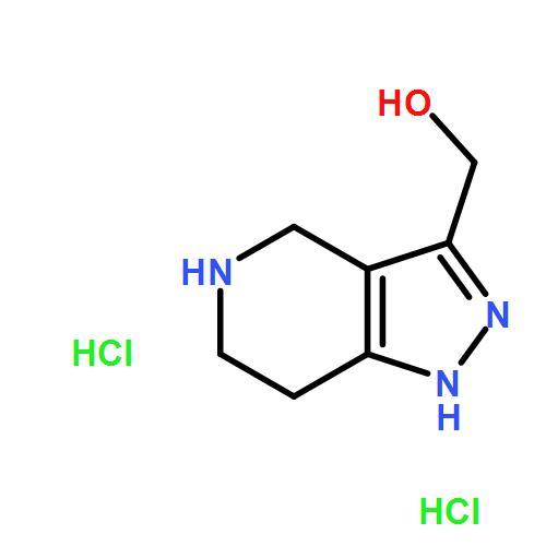 (4,5,6,7-tetrahydro-1H-pyrazolo[4,3-c]pyridin-3-yl)methanol dihydrochloride