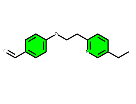 4-[2-(5-乙基-2-吡啶基)乙氧基]苯甲醛