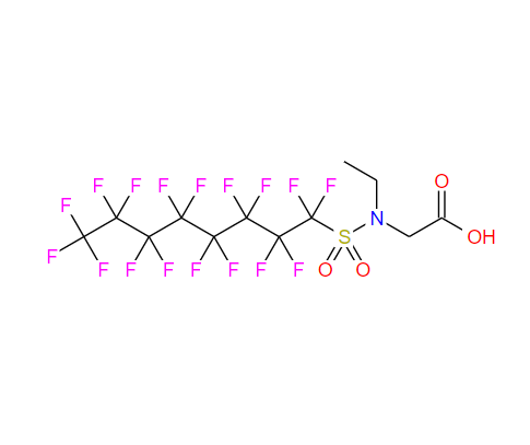 2991-50-6；2-(N-乙基全氟辛烷磺酰氨基)乙酸