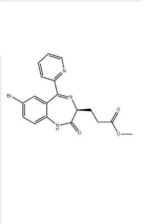 (3S)-7-溴-2,3-二氢-2-氧代-5-(2-吡啶基)-1H-1,4-苯并二氮卓-3-丙酸甲酯