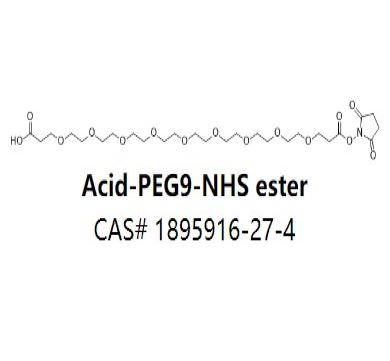 Acid-PEG9-NHS ester