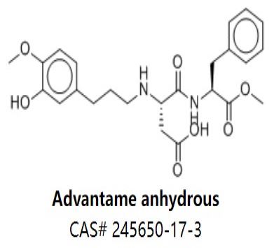 Advantame anhydrous