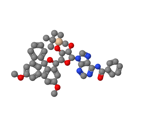 4'-DMTBS-5'-O-(4,4'-二甲氧基三苯甲基)- N6-苯甲酰基腺苷