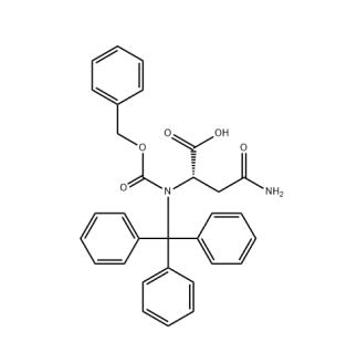 N-苄氧羰基-N'-三苯甲基-L-天冬酰胺