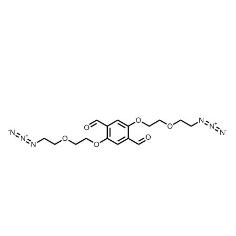 1,4-Benzenedicarboxaldehyde, 2,5-bis[2-(2-azidoethoxy)ethoxy]-