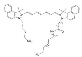 ICG-PEG-azide/N3，吲哚菁绿-聚乙二醇-叠氮