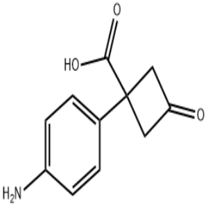 1-(4-氨基苯基)-3-氧代环丁烷羧酸