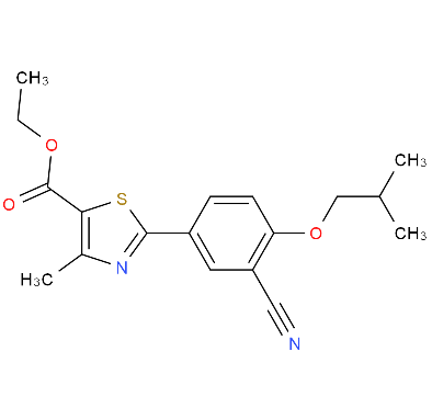 2-(3- 氰基-4- 异丁氧基苯基)-4-甲基噻唑-5- 甲酸乙酯
