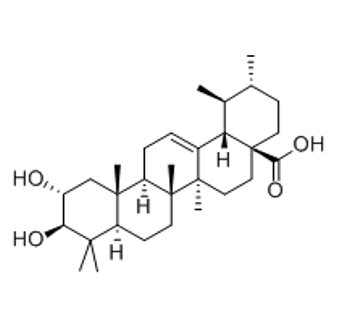 科罗索酸、2Α-羟基熊果酸、巴拿巴提取物、大花紫薇提取物