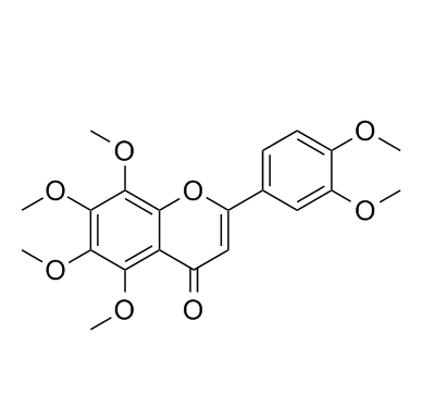 川陈皮素、川皮苷、川皮亭、蜜橘黄素、蜜桔黄素、陈黃皮酮、5,6,7,8,3'4'-六甲氧基黄酮