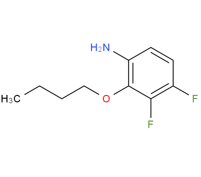 3，4-二氟-2-正丁氧基苯胺