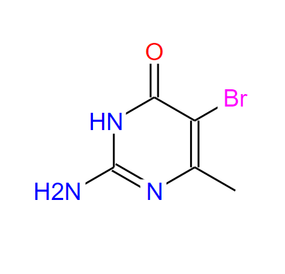 2-氨基-5-溴-6-甲基-4-嘧啶醇