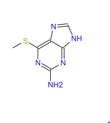 2-氨基-6-甲基巯基嘌呤