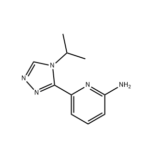 6-(4-异丙基 - 4H-1,2,4-三唑-3-基)吡啶-2-胺