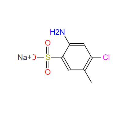 2-氨基-4-氯-5-甲基苯磺酸单钠盐
