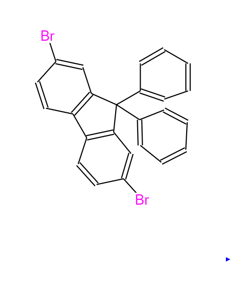 2,7-二溴-9,9-二苯基芴