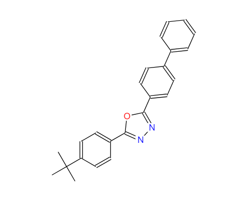 2-(4'-叔丁苯基)-5-(4'-联苯基)-1,3,4-恶二唑