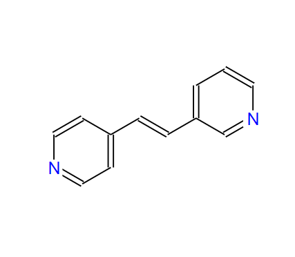 (E)-3-[2-(4-吡啶基)乙烯基]吡啶