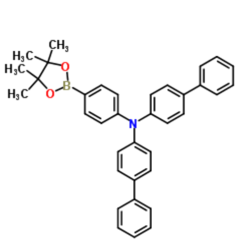 N,N-二(4-联苯基)-4-(4,4,5,5-四甲基-1,3,2-二氧硼戊环-2-基)苯胺