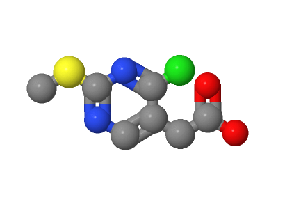 4-氯-2-甲基硫代-5-嘧啶乙酸