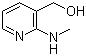 CAS 登录号:32399-12-5, 2-甲胺基-3-吡啶甲醇