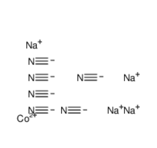 tetrasodium hexa(cyano-C)cobaltate(4-)