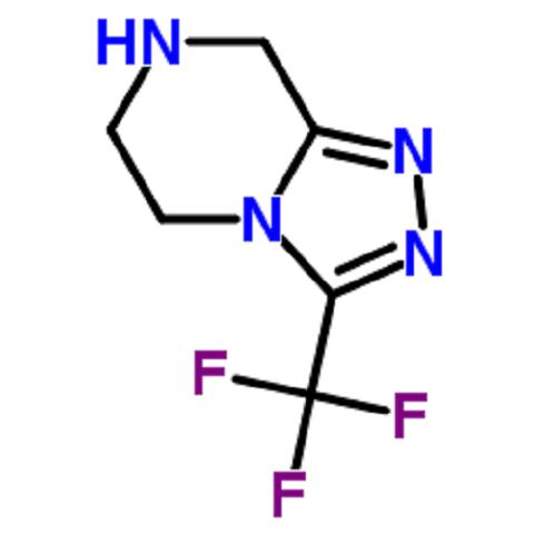 3-(三氟甲基)-5,6,7,8-四氢-[1,2,4]三唑并[4,3-a]吡嗪盐酸盐