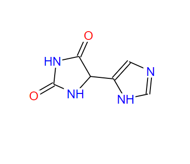 2,4-Imidazolidinedione, 5-(1H-imidazol-5-yl)-