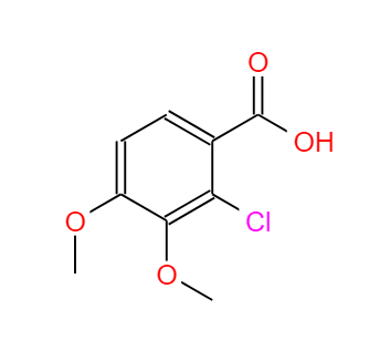 2-氯-3,4-二甲氧基苯甲酸