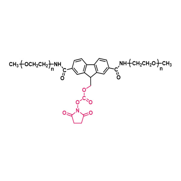 两臂聚乙二醇琥珀酰亚胺碳酸酯(Fluorene)