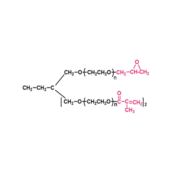 三臂聚乙二醇，两臂甲基丙烯酸酯基一臂缩水甘油基 [(MA)2-3-arm PEG-EO]