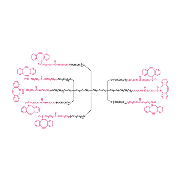 八臂聚乙二醇二苯并环辛炔（酰胺键）[8-arm PEG-DBCO(TP)]