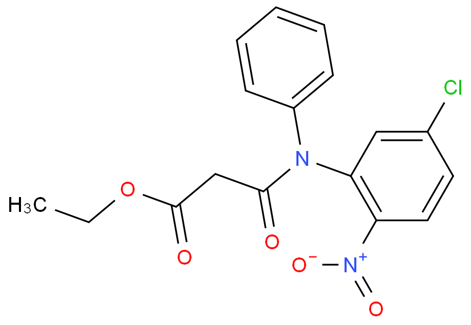 N-(CABETOXY乙酰基)-5-氯-2-硝基DE苯基胺 