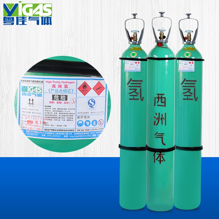 氢气 高纯氢气 氢气集装格 管束氢气