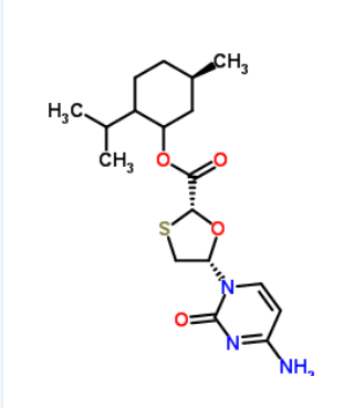 5-(4-氨基-2-氧代-2H-嘧啶-1-基)-[1,3]1,3-氧硫杂环戊-2-甲酸孟酯
