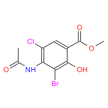 生产 4-甲基-乙酰氨基-3-溴-5-氯-2-羟基-苯甲酸酯232941-14-9