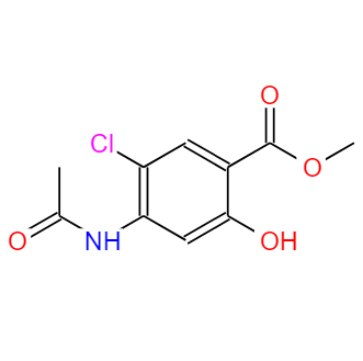 生产 4-乙酰氨基-5-氯-2-羟基苯甲酸甲酯 24190-77-0