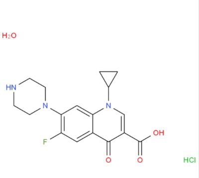 盐酸环丙沙星(一水物)