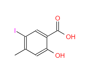2-羟基-5-碘-4-甲基苯甲酸