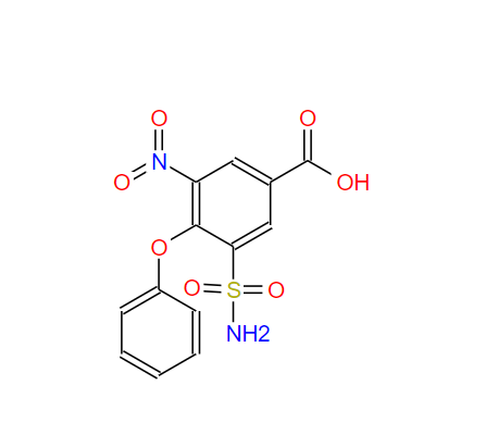 3 - 硝基-4 - 苯氧- 5-氨磺酰苯甲酸